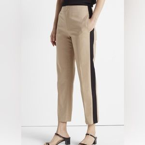 Club Monaco racer stripe Capri pants